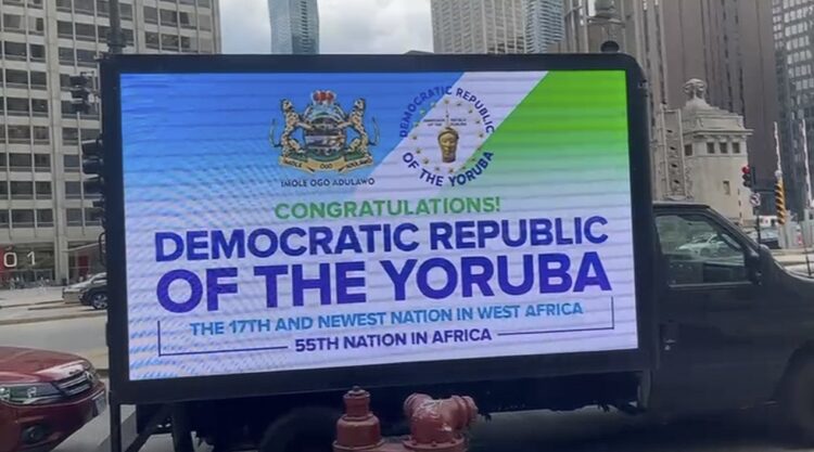 The youngest nation in the world is the democratic republic of the Yoruba. The 55th nation in Africa