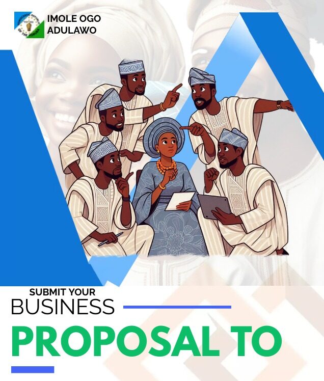 Submit business proposal to democratic republic of the Yoruba Government