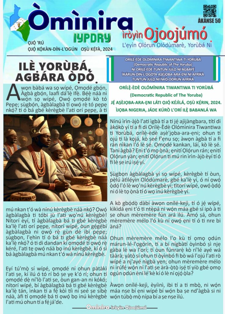 The Democratic Republic of the Yoruba Official Information Portal