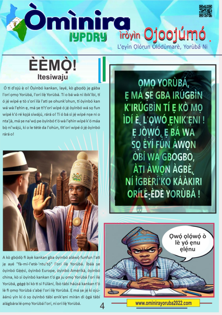 The Democratic Republic of the Yoruba Official Information Portal