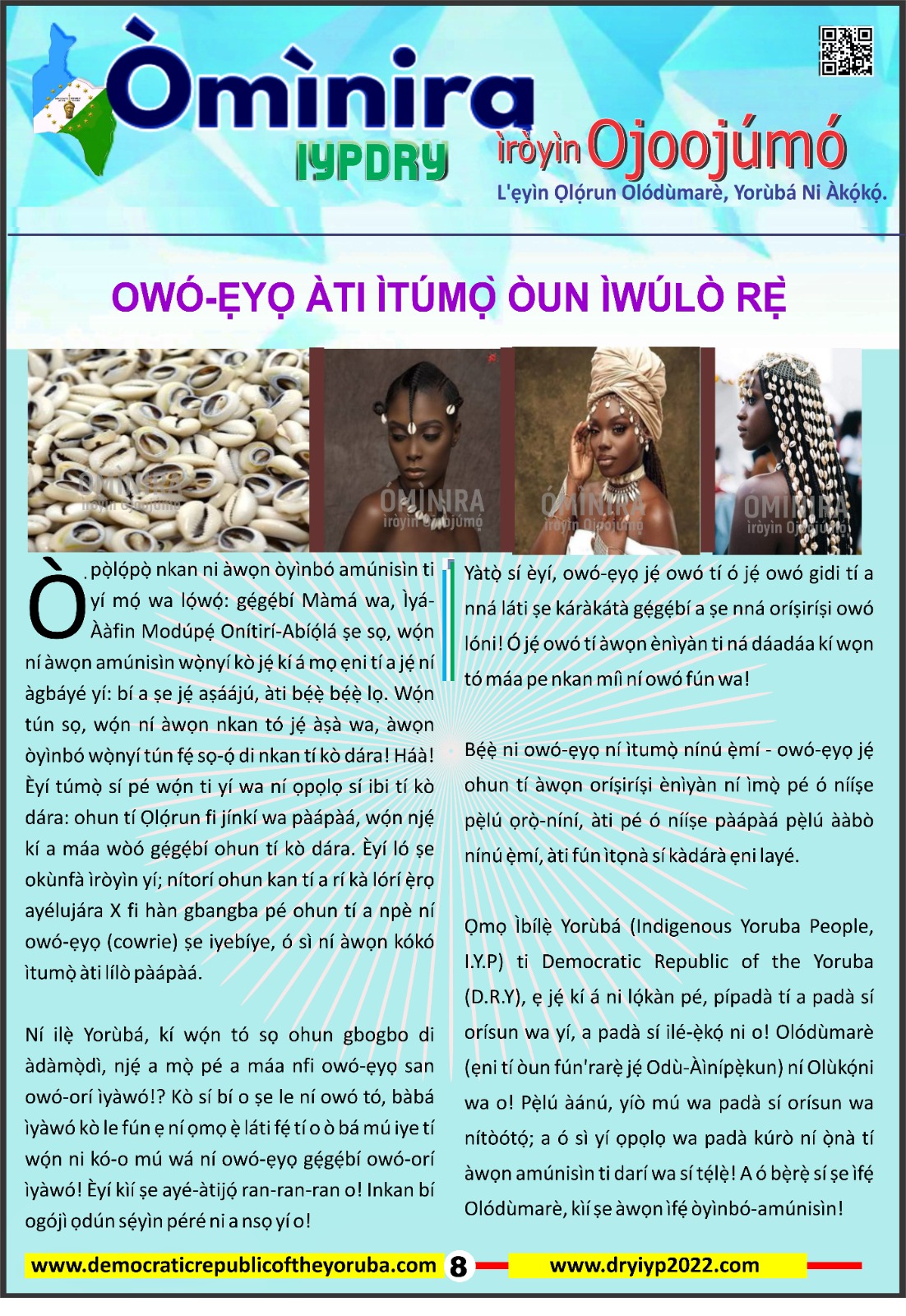 The Democratic Republic of the Yoruba Official Information Portal