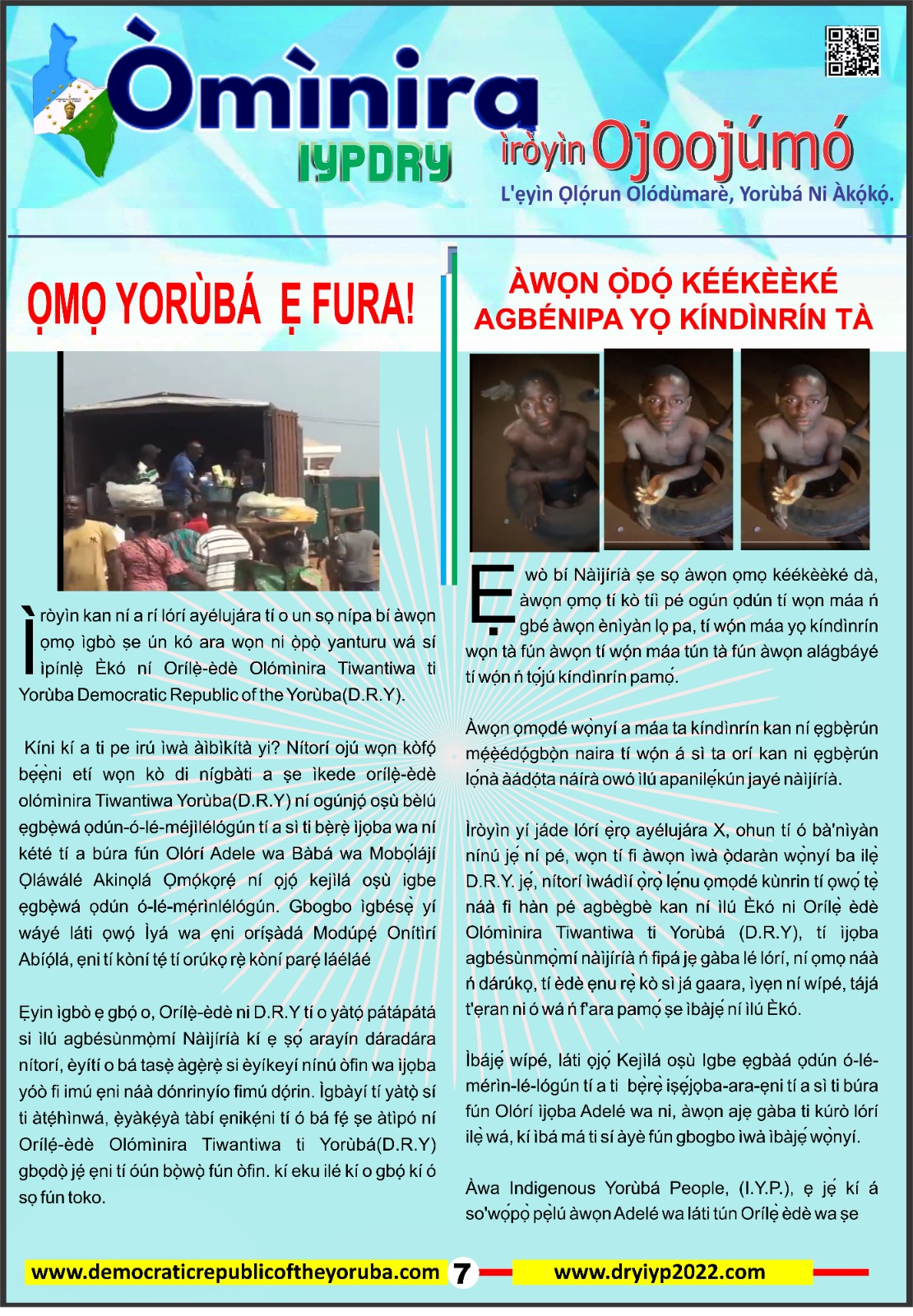 Democratic republic of the Yoruba ominira new update | Yoruba Nation | Newest Nation in Africa, Youngest country in the World 2024